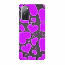Чехлы для любимой на Samsung Galaxy S20 FE (VPrint) Pink hearts - купить на Floy.com.ua