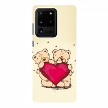 Чехлы для любимой на Samsung Galaxy S20 Ultra (VPrint) Медвежонки - купить на Floy.com.ua
