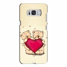 Чехлы для любимой на Samsung S8 Plus, Galaxy S8+, S8 Плюс G955 (VPrint) Медвежонки - купить на Floy.com.ua
