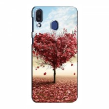 Чехлы для любимой на Samsung Galaxy M20 (VPrint) Дерево в виде сердца - купить на Floy.com.ua