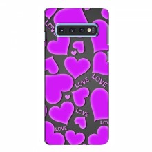Чехлы для любимой на Samsung S10e (VPrint) Pink hearts - купить на Floy.com.ua