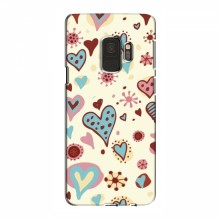 Чехлы для любимой на Samsung S9 (VPrint) Сердечки - купить на Floy.com.ua