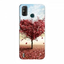 Чехлы для любимой на TECNO Spark GO (2021) (VPrint) Дерево в виде сердца - купить на Floy.com.ua