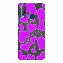 Чехлы для любимой на ViVO Y15 (VPrint) Pink hearts - купить на Floy.com.ua