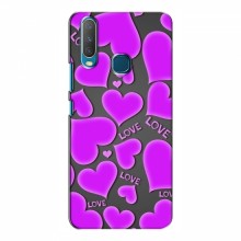 Чехлы для любимой на ViVO Y17 (VPrint) Pink hearts - купить на Floy.com.ua