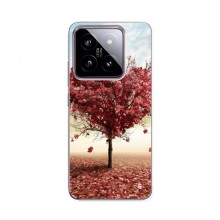 Чехлы для любимой на Xiaomi 14 (VPrint) Дерево в виде сердца - купить на Floy.com.ua