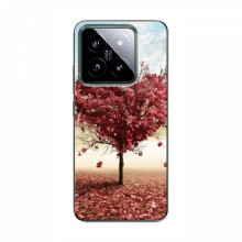 Чехлы для любимой на Xiaomi 14 Pro (VPrint) Дерево в виде сердца - купить на Floy.com.ua