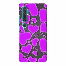 Чехлы для любимой на Xiaomi Mi 10 (VPrint) Pink hearts - купить на Floy.com.ua
