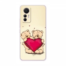 Чехлы для любимой на Xiaomi 12 Lite (VPrint) Медвежонки - купить на Floy.com.ua