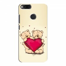 Чехлы для любимой на Xiaomi Mi A1 / Mi 5X (VPrint) Медвежонки - купить на Floy.com.ua