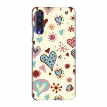 Чехлы для любимой на Xiaomi Mi A3 (VPrint) Сердечки - купить на Floy.com.ua