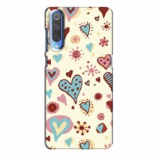 Чехлы для любимой на Xiaomi Mi 9 (VPrint) Сердечки - купить на Floy.com.ua