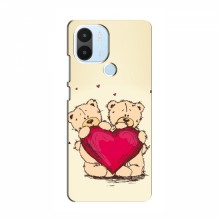 Чехлы для любимой на Xiaomi POCO C50 (VPrint) Медвежонки - купить на Floy.com.ua