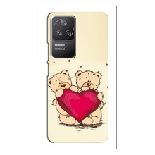 Чехлы для любимой на Xiaomi POCO F4 (5G) (VPrint) Медвежонки - купить на Floy.com.ua
