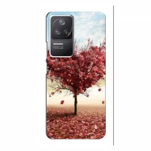 Чехлы для любимой на Xiaomi POCO F4 (5G) (VPrint) Дерево в виде сердца - купить на Floy.com.ua