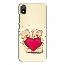 Чехлы для любимой на Xiaomi Redmi 7A (VPrint) Медвежонки - купить на Floy.com.ua