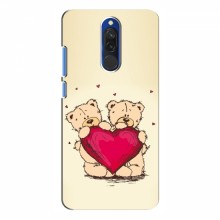 Чехлы для любимой на Xiaomi Redmi 8 (VPrint) Медвежонки - купить на Floy.com.ua