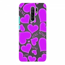 Чехлы для любимой на Xiaomi Redmi 9 (VPrint) Pink hearts - купить на Floy.com.ua
