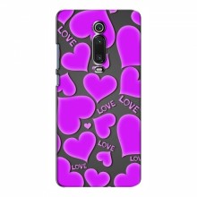 Чехлы для любимой на Xiaomi Mi 9T Pro (VPrint) Pink hearts - купить на Floy.com.ua
