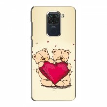 Чехлы для любимой на Xiaomi Redmi Note 9 (VPrint) Медвежонки - купить на Floy.com.ua