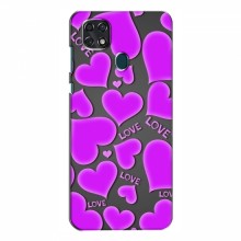 Чехлы для любимой на ZTE Blade 20 Smart (VPrint) Pink hearts - купить на Floy.com.ua