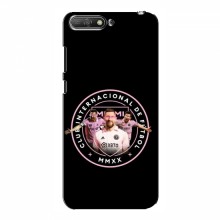 Чехлы для Huawei Y6 2018 - Лео Месси Маями Месси в лого - купить на Floy.com.ua