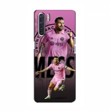 Чехлы для OPPO A91 - Лео Месси Маями Messi Miami - купить на Floy.com.ua