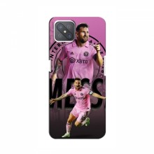 Чехлы для OPPO A92s - Лео Месси Маями Messi Miami - купить на Floy.com.ua