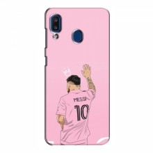 Чехлы для Samsung Galaxy A20 2019 (A205F) - Лео Месси Маями Месси Маями - купить на Floy.com.ua