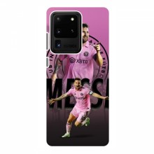 Чехлы для Samsung Galaxy S20 Ultra - Лео Месси Маями Messi Miami - купить на Floy.com.ua