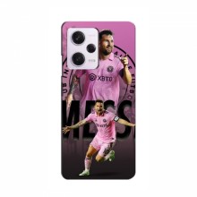 Чехлы для Xiaomi Redmi Note 12T Pro - Лео Месси Маями Messi Miami - купить на Floy.com.ua