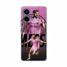 Чехлы для Xiaomi POCO X6 5G - Лео Месси Маями Messi Miami - купить на Floy.com.ua