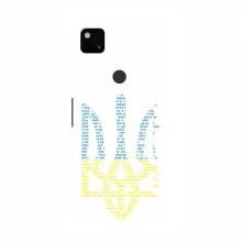 Чехлы Доброго вечора, ми за України для Google Pixel 4a (AlphaPrint) Герб из букв - купить на Floy.com.ua