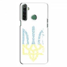 Чехлы Доброго вечора, ми за України для RealMe 6i (AlphaPrint) Герб из букв - купить на Floy.com.ua