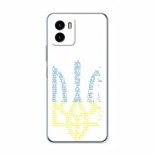 Чехлы Доброго вечора, ми за України для ViVO Y15s (AlphaPrint) Герб из букв - купить на Floy.com.ua