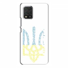 Чехлы Доброго вечора, ми за України для Xiaomi Mi 10 Lite (AlphaPrint) Герб из букв - купить на Floy.com.ua