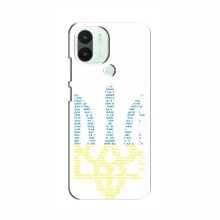 Чехлы Доброго вечора, ми за України для Xiaomi Redmi A1 Plus (AlphaPrint) Герб из букв - купить на Floy.com.ua