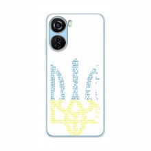 Чехлы Доброго вечора, ми за України для ZTE V40 Design (AlphaPrint) Герб из букв - купить на Floy.com.ua