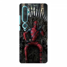 Чехлы Фильмы для Xiaomi Mi 10 (VPrint) Дэдпул на троне - купить на Floy.com.ua