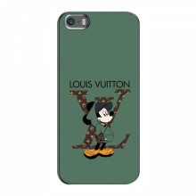 Чехлы Луи Витон для iPhone 5 / 5s / SE (AlphaPrint - LOUIS VUITTON) Микки Маус луи витон - купить на Floy.com.ua