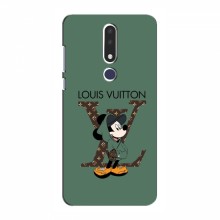 Чехлы Луи Витон для Nokia 3.1 Plus (AlphaPrint - LOUIS VUITTON) Микки Маус луи витон - купить на Floy.com.ua