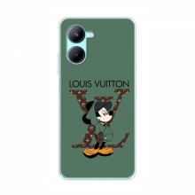 Чехлы Луи Витон для Реалми С33 (AlphaPrint - LOUIS VUITTON) Микки Маус луи витон - купить на Floy.com.ua