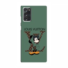 Чехлы Луи Витон для Самсунг Галакси Нот 20 (AlphaPrint - LOUIS VUITTON) Микки Маус луи витон - купить на Floy.com.ua