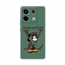 Чехлы Луи Витон для Редми Нот 13 Про (4G) (AlphaPrint - LOUIS VUITTON) Микки Маус луи витон - купить на Floy.com.ua