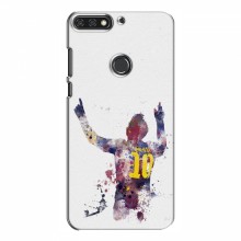 Чехлы Месси для Huawei Honor 7C Pro AlphaPrint Messi Barca - купить на Floy.com.ua