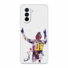Чехлы Месси для Huawei Nova Y70 AlphaPrint Messi Barca - купить на Floy.com.ua