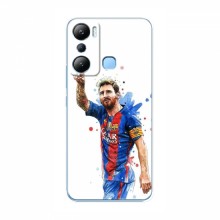 Чехлы Месси для Infinix HOT 20i (X665E) AlphaPrint Lionel Messi 1 - купить на Floy.com.ua