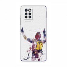 Чехлы Месси для Infinix Note 10 Pro AlphaPrint Messi Barca - купить на Floy.com.ua