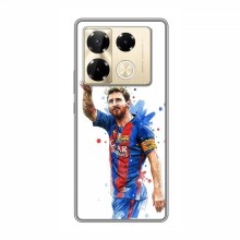 Чехлы Месси для Infinix Note 40 Pro AlphaPrint Lionel Messi 1 - купить на Floy.com.ua