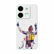 Чехлы Месси для Infinix Smart 7 AlphaPrint Messi Barca - купить на Floy.com.ua